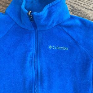 Columbia Kids Bright Blue Fleece Jacket